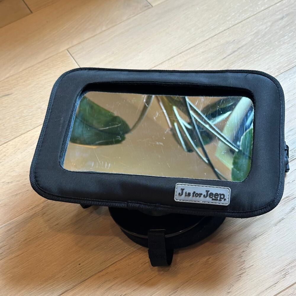J is for Jeep Baby View Car Seat Head Rest Mirror